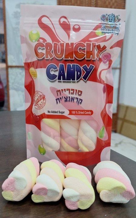 مارشميلو مجفف بالتبريد حبة كبيره ملفوف