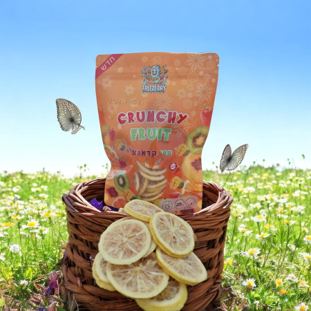 ليمون مجفف بالتبريد مخلوط بالعسل