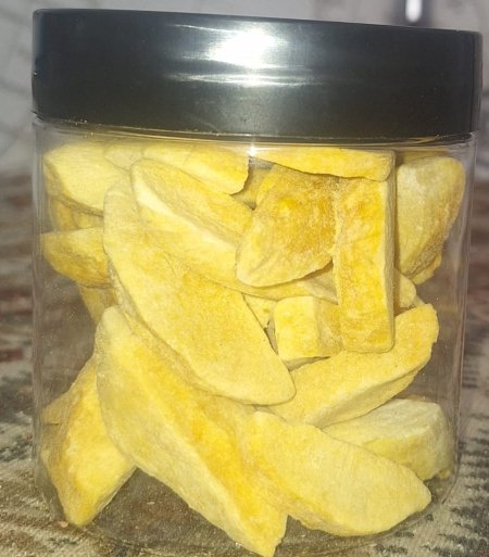 علبة مانجا مجففة بالتبريد