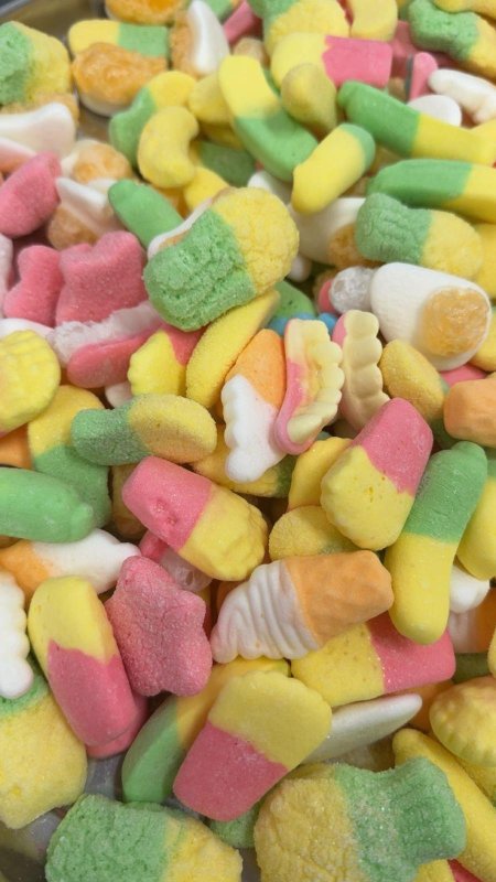 كيلو كاندي مقرمش مشكل(٧ انواع )