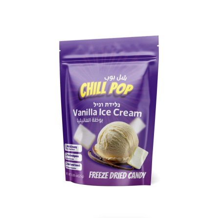 بوظه مجففه بالتبريد بطعم الفانيليا