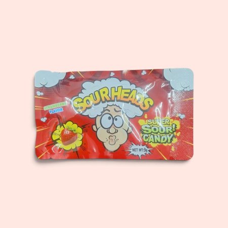سور هيدز Sour Heads – حلوى حامضة بنكهة الفراولة