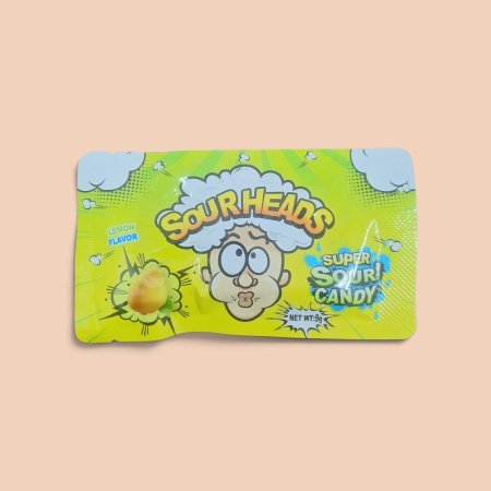 سور هيدز Sour Heads – حلوى حامضة بنكهة الليمون