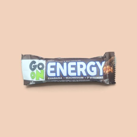 GO ON Energy – لوح طاقة بالفول السوداني والكراميل والشوكولاتة